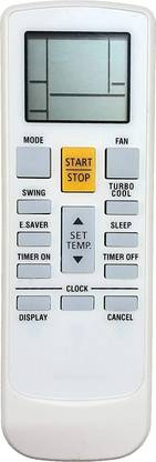 HDF AC Remote Control Compatible for Marq Split/Window AC |HF-187 Marq, Sansui, Croma, Media, Cruise Remote Controller