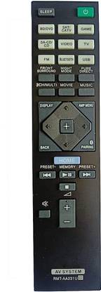 BhalTech RMT-AA231U STR-DH770 STRDH770 AV System Remote Control Compatible for Sony Remote Controller