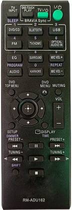 BhalTech RM-ADU162 Compatible for DAV-DZ350 DAV-DZ650 DAV-DZ950 DAVDZ350 DAVDZ650 DAVDZ95 Sony DVD Home Theatre Remote Controller