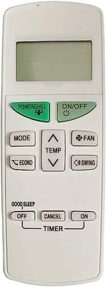 ditec Air Conditioner Remote Compatible with  Air Conditioner (AC-132A) DAIKIN Remote Controller