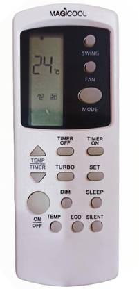 HDF Compatible for Whirlpool Magicool AC AC Remote Control Compatible for  Smart Split AC |HF-173 Whirlpool Magicool Remote Controller