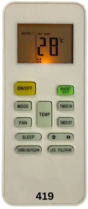 Upix 142-VC (No Backlight) AC Remote Compatible for Videocon AC (EXACTLY SAME REMOTE WILL ONLY WORK) Remote Controller