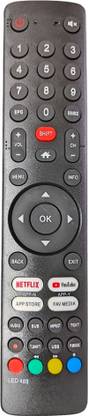 Ehop Compatible Remote Control for smart tv Youtube and Netflix buttons Elista Remote Controller
