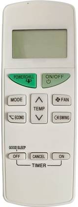 7SEVEN Compatible AC 132A Remote for DAIKIN Air conditioner Model 132A suitable for Split and window AC DAIKIN AC Remote Controller
