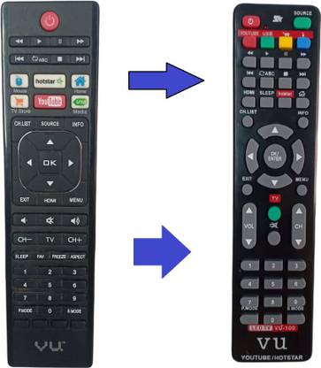 ANM REMOTE COMPATIBLE FOR VU SMART TV- VU43BU113 VU ( EXACT SAME MODEL ), VERIFICATION ON 9408256237 Remote Controller
