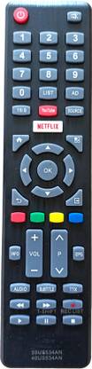 ERNIL Compatible Smart Remote for Sansui Smart TV LCD/LED 55US534AN 40US534AN with YouTube & Netflix Function Remote Controller