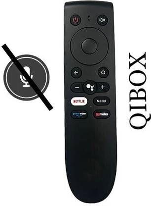 QIBOX ONEPLUS Q, U, Y1S & Y1S EDGE Remote Compatible for Smart LED TV with Netflix & YouTube functions ONEPLUS TV Remote Controller