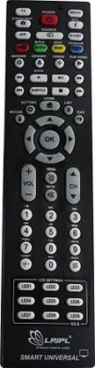 LRIPL LX217-16 TV Universal Remote Control for  with Smart Key All Non Branded/Local/Chinese TV Remote Controller