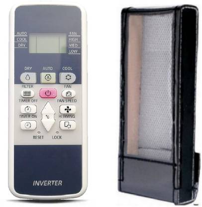 Paril (Remote+Cover) Ac Remote compatible for Hitachi Non Inverter Ac With PU Leather Protective Cover( EXACTLY SAME REMOTE WILL ONLY WORK) Remote Controller