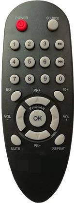 HDF Replacement Remote Compatible for Philips Home Theatre (PHPLS-FISH-SHAPE) Philips DSP470U 2.1 Channel Bluetooth Soundbar Home Theatre Remote Controller