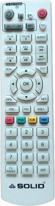 Solid New White High Quality Support All Set Top Box Remote Control SUPPORT ALL SOLID SET TOP BOX Remote Controller