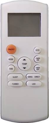 LipiWorld 184 AC Remote Compatible for Onida/PANASONIC AC 184A (ECO ) (Old Remote Exactly Same Remote Will Only Work) ONIDA/PANASONIC Remote Controller