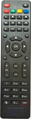 ERNIL Set Top Box Remote Compatible for Kerala Vision Set Top Box With (V.Res Button) Remote Control(Your Old Remote Must be Exactly Same) Remote Controller