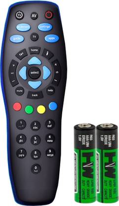 SAYENY Universal 100% Original Universal (Works With All Tv) NOT A RECORDING REMOTE Tata Play Setop Box, Tata Sky Setop Box Remote Controller