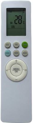 ANM Remote Compatible for ONIDA 1.5 Ton 5 Star Split Inverter AC - White रिमोट कंट्रोलर