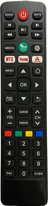 NixGlobal LED500 Remote Compatible with CROMA/JVC/ESTON/VISE/AKAI 4K SMART LED LCD TV Remote Controller