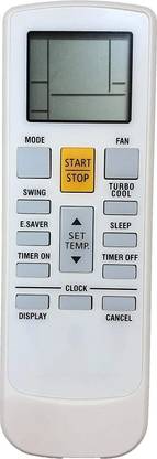 HDF AC Remote Control Compatible for Croma Split/Window AC |HF-169 Croma, Sansui, Midea, Cruise Remote Controller