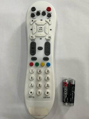 Fgkitoflex Xmrm-557) Compatible WITH Remote Videocon D2H Remote Controller (White) Video-con Remote Controller