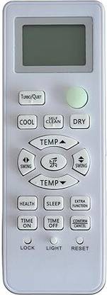 Rohit Electronics Remote Control Compatible For Haier AC With SELF Clean Button NA Remote Controller