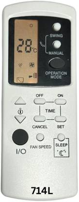 Upix 39-VC (with Backlight) AC Remote Compatible for Videocon AC (EXACTLY SAME REMOTE WILL ONLY WORK) Remote Controller
