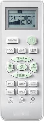 GMQ 1 Year Warranty Haier AC Remote ECO Mode AC Remote Compatible For Haier Remote Controller