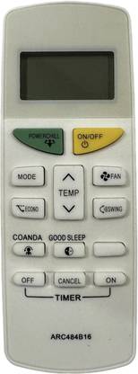 miracles in hand MIH132J AC REMOTE MODEL NO: ARC484B16 COMPATIBLE WITH POWERCHILL COANDA FUNCTION DAIKIN Remote Controller
