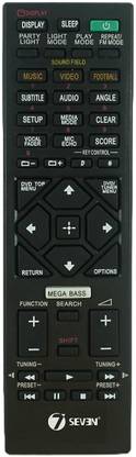 7SEVEN Compatible for Sony Home Audio System Remote Original RMT-AM210U Model RMT-AM210U Model Suitable SHAKE-X30D SHAKE-X10D SHAKE-X70D MHC-GT4D MHC-V44D MHC-V50D HCD-SHAKEX10 SS-SHAKEX10 HCD-SHAKEX30 SS-SHAKEX30 SS-GT4DB SA-WGT4D Remote Controller