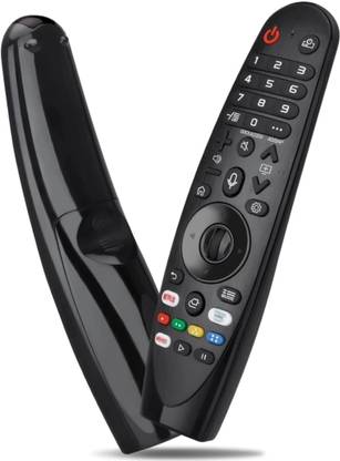 Solid Lg Original Magic Remote With Voice LG Original Remote Control with Netflix and Prime (With Voice & Mouse Features) ( AN-MR20GA AN-MR19BA) LG Remote Controller