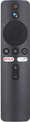 Advik Voice Command Remote for Smart Android LED Tv with Netflix Prime Video Function MI Remote Controller