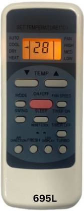 Upix 12-CR (with Backlight) AC Remote Compatible for Croma AC (EXACTLY SAME REMOTE WILL ONLY WORK) Remote Controller