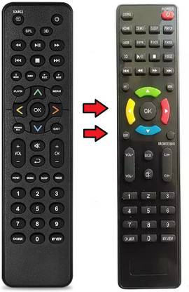 HDF Replacement Remote Control for Onida TV (RC3254506/01 3139 238 29111) Onida TV Remote Controller