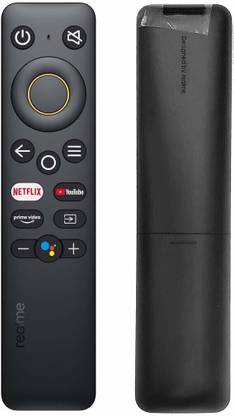 TrustEdge remote Remote for Smart LED TV with YouTube, Netflix, Video & Google Assistant Realme Remote Controller