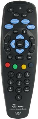 LRIPL Tata Sky with TV Key Tata SKY DTH Remote Controller