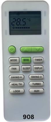 Upix 145A-IN (No Backlight) AC Remote Compatible for Intex AC (EXACTLY SAME REMOTE WILL ONLY WORK) Remote Controller