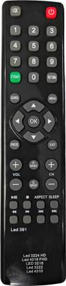 Ehop Universal remote control for LED LCD TV ,for LED 3224 ,3222,3218 HD Televisions Intex Remote Controller