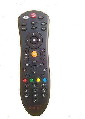 hybite Remote Control Compatible for Dish TV SetTop Box with Recording Function Universal TV Compatible Dish Tv , Dish Tv HD Set Top Box Remote Controller