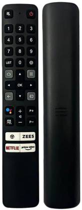 Tech Vibes Remote Remote Compatible with LED Smart 4K Android TV RC901V with Voice TCL Remote Controller