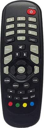 ditec DTH SET TOP BOX Remote Compatible with GTPL, DEN, HATHWAY DTH SET TOP BOX GTPL, HATHWAY, DEN Remote Controller