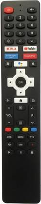 BhalTech Smart LED TV (Non-Voice) Remote Control (Voice Not Work) (Old Remote Exactly Same Remote Will Only Work) Compatible for Sansui Tv Remote Controller