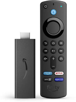 Adam 3rd Gen. Fire TV Stick with Alexa Remote(includes TV app controls)HD streaming device alexa Remote Controller