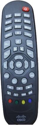 PP REMOTE FOR DEN,HATHWAY,GTPL,CISCO SETUP BOX COMPATIBLE SETUP BOX Remote Controller