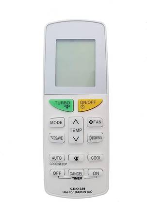 LipiWorld K-DK1339 Universal AC Remote Compatible with  DAIKIN AC Remote Controller