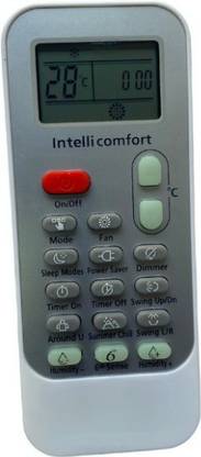 NixGlobal 129A DG11J1-53 intellicomfort 6th Sense AC Remote Compatible for WHIRLPOOL AC Remote Controller