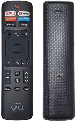 Woniry Compatible Smart LED vu TV Remote Control  Remote(Without Voice) VU Remote Controller