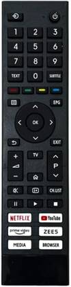 J.K. WEBSHOP Remote Control Compatible For Toshiba Smart LED TV (Non Voice) (EXACTLY SAME REMOTE WILL ONLY WORK) Remote Controller