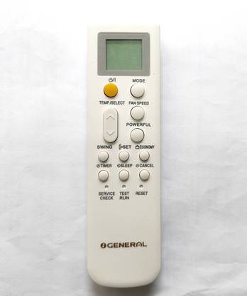 Harsh Enterprises YY-252A Compatible for O General Split/window AC remote control AR-RPA1E Suitable for  AC Remote control with AAA Battery Free O General Remote Controller