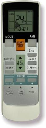 miracles in hand MIH107A AC REMOTE COMPATIBLE WITH O MODEL:AR-RAJ1E O GENERAL Remote Controller