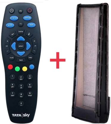 Ethex C-31 New TvR-107A Remote With cover compatible TaTa Sky set top box remote, Tata play remote Remote Controller