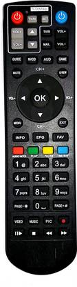TIZOQ (7STR-2in1) Set Top Box Remote Control Manthan 7 Star 2 in 1 Digital Set Top Box Remote Controller
