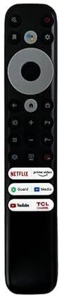 Rohit Electronics Bluetooth Voice Command Remote Control With Google Assistant Feature For TCL TV (EXACTLY SAME REMOTE WILL ONLY WORK) Remote Controller